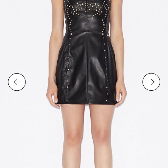 A/X STRAPLESS DRESS WITH METAL DETAIL NWT - Picture 2 of 7